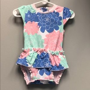 Little girl’s one piece swimwear